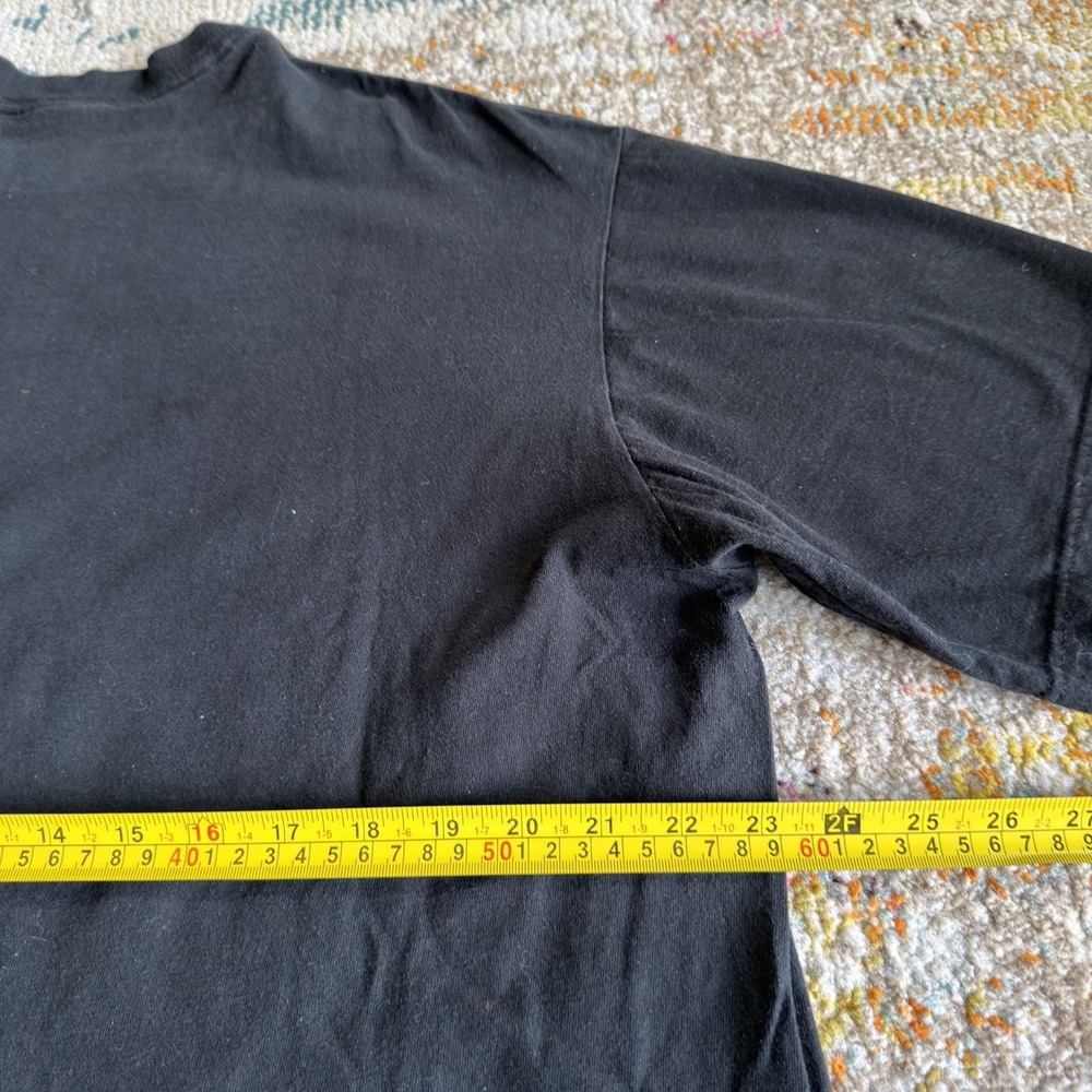 VTG Supreme Nuova New York Stati Uniti Made In USA Black Rare Shirt Men's XL - Picture 7 of 8